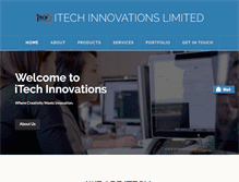 Tablet Screenshot of itechinnovations.com